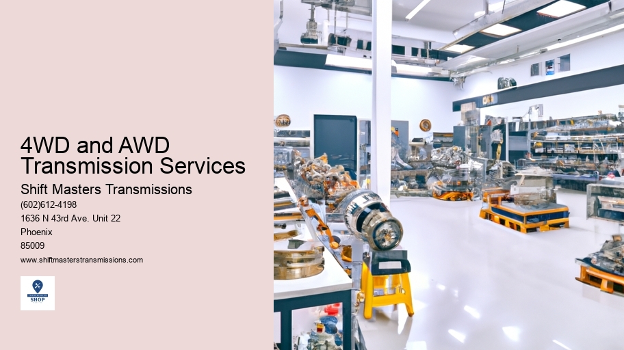 4WD and AWD Transmission Services